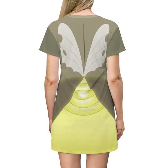 Ray the Firefly Short Sleeve Dress, The Princess and the Frog Costume