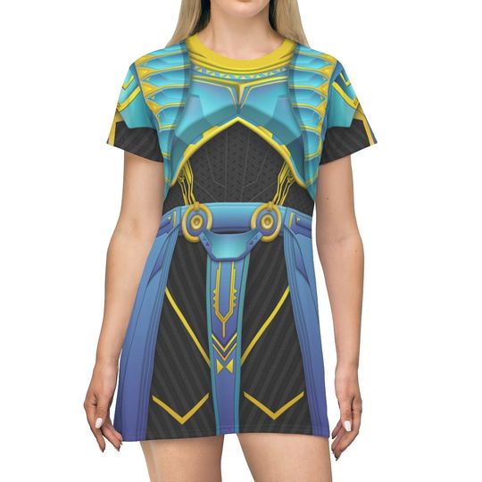 Discover Aneka Midnight Angel Armor Dress, Wakanda Forever Costume, Black Panther Cosplay
