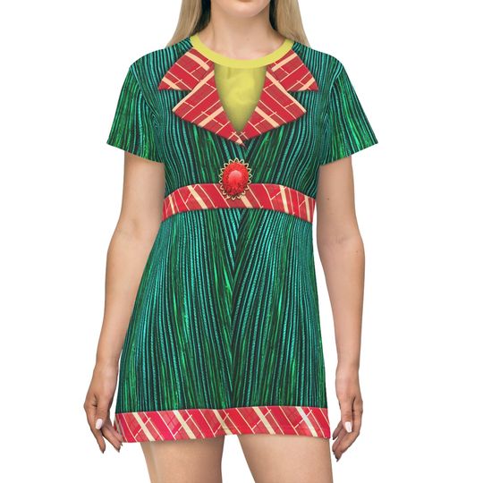 Daisy Duck Christmas T-Shirt Dress, Disney Very Merry Christmas Party 2022