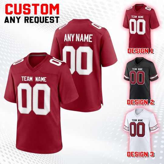 Discover Custom Professional Team Arizonna Football Jersey Collection, Game Draft Jersey For Adult Kid, Custom American Football Jersey 30825DN11