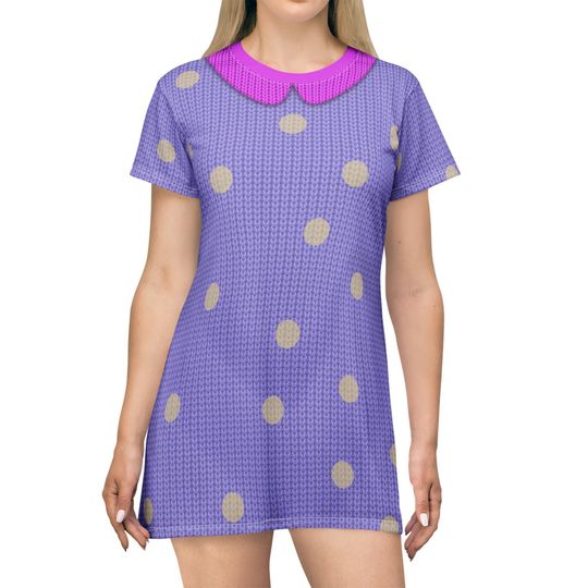Envy Short Sleeve Dress, Inside Out 2 Character Costume