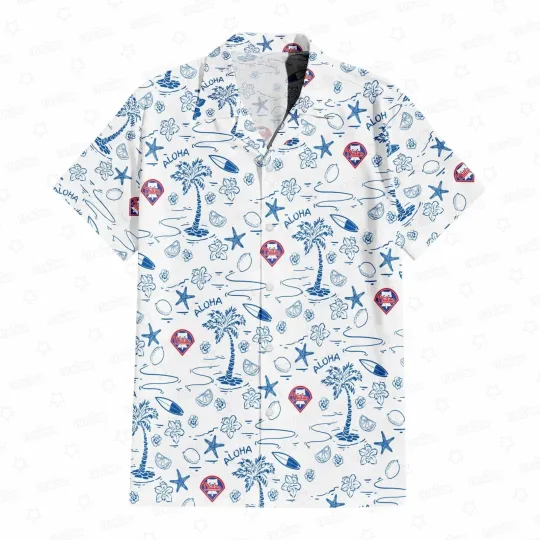 Discover Philadelphia Phillies Hawaiian Aloha Shirt