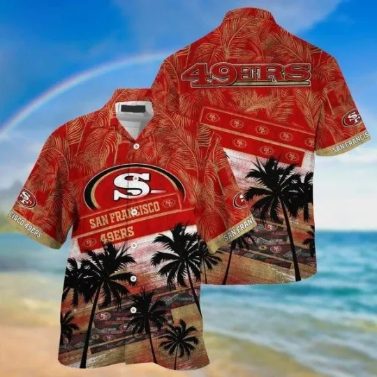 Discover San Francisco Football football Hawaiian Shirt Trendy Summer Gift , Gift for Fan