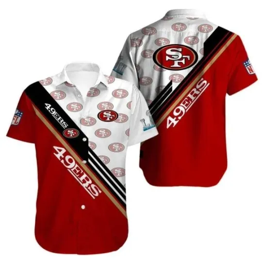 Discover San Francisco Football Hawaiian Shirt Best Gift For Football Coach , Gift for Fan