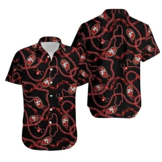 Discover San Francisco Football Hawaiian Shirt Football Gift For Dad , Gift for Fan