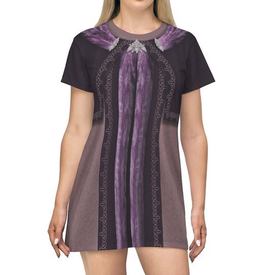 Padme Amidala Purple Senate Gown Dress, Star Wars Power of The Galaxy Costume