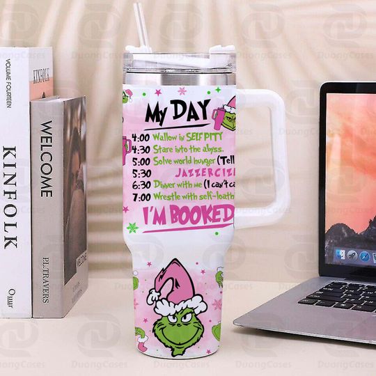 Discover Christmas Cartoon Bougie 40 oz Tumbler Wrap, Retro Christmas My Day Tumbler, Christmas Movie Tumbler Png