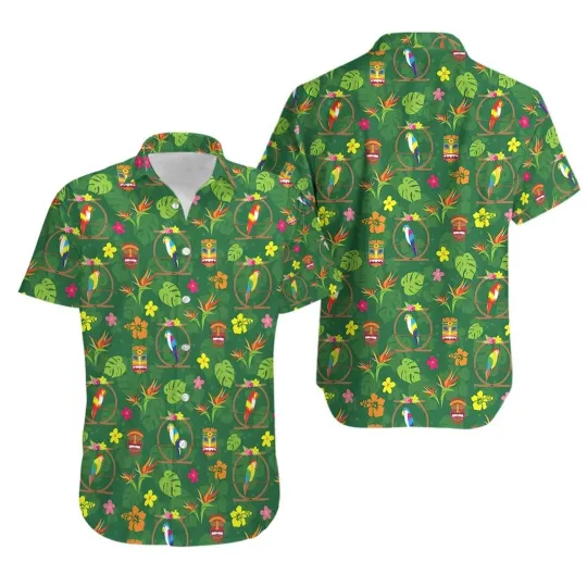 Discover Enchanted Tiki Room Tropical Hawaiian Shirt Unisex