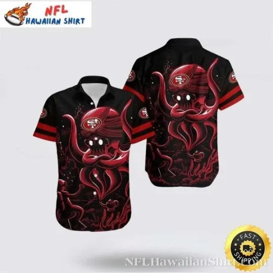 Octopus Monster Spirit – San Francisco Football Hawaiian Shirt, Gift for Fan