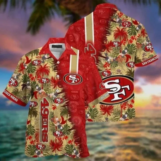 Discover San Francisco Football Hawaiian Shirt Summer Vacation Gift, Gift for Fan