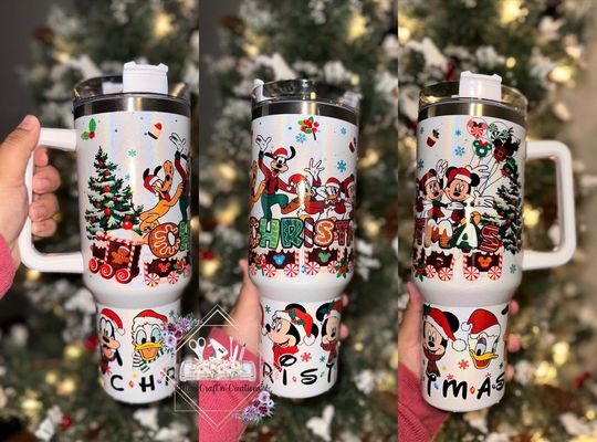 Discover Christmas Mickey And Friends 40oz Tumbler