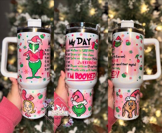 funny character Christmas 40oz Tumbler