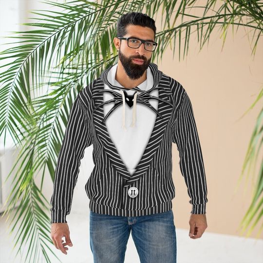 Discover Jack Skellington Hoodie, Nightmare Before Christmas Costume, Disneyland Hoodie