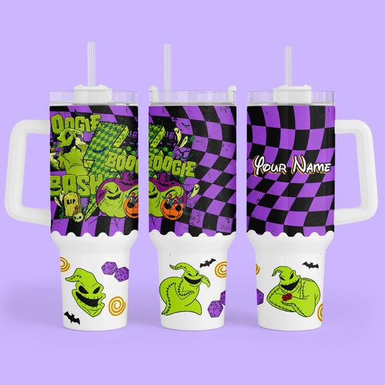 Discover Oogie Boogie Bash Personalized 40 oz Tumbler Cup