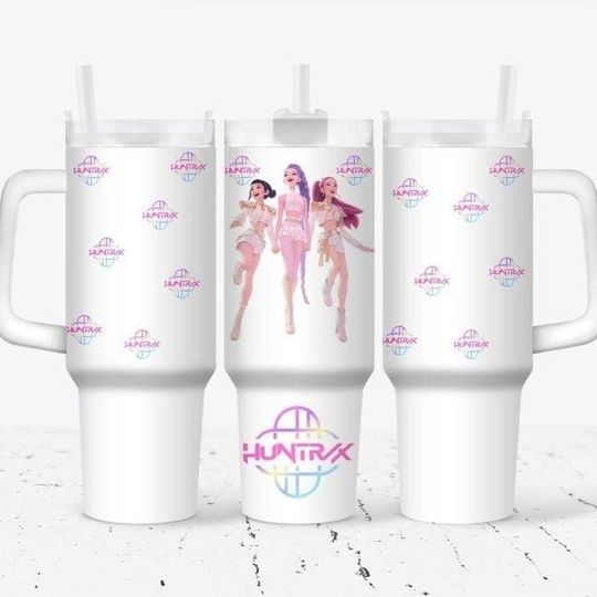 Discover Kpop demon hunters inspired 40 oz tumbler