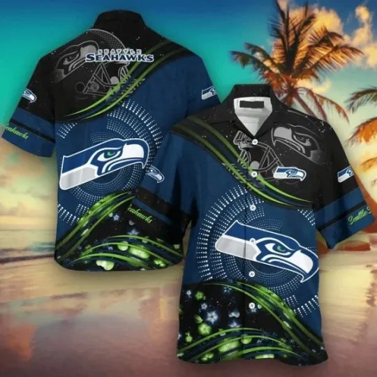 Discover Seattle Seahaawkks Hawaiian Shirt Ultra Style For Summer, Gift for Fan
