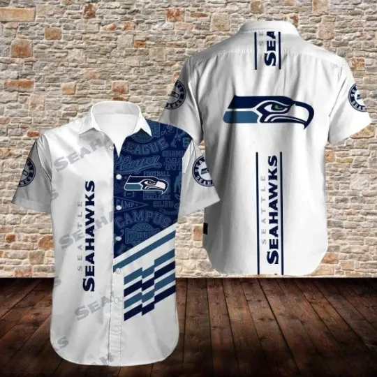 Football Team Seahaawkks Hawaiian Shirt, Gift for Fan