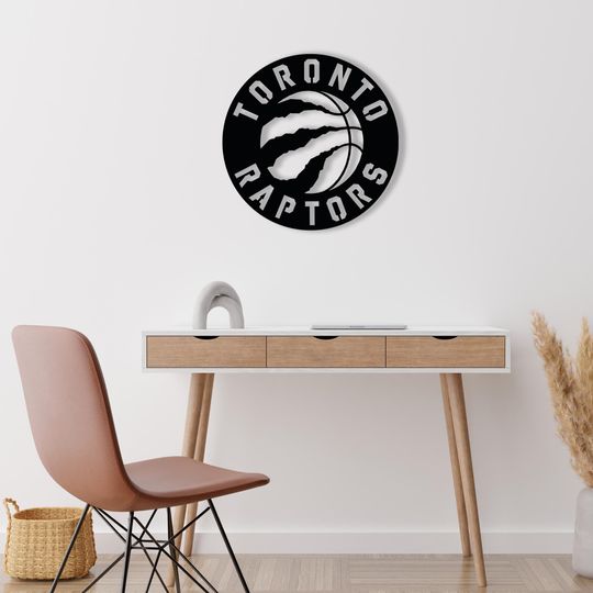 Discover Toronto Raptors, Metal Sign, Basketball, Sports Team Sign, NBA, Basketball Team, Home Design, Metal Wall Art, Wall Decor, Custom Metal Sign