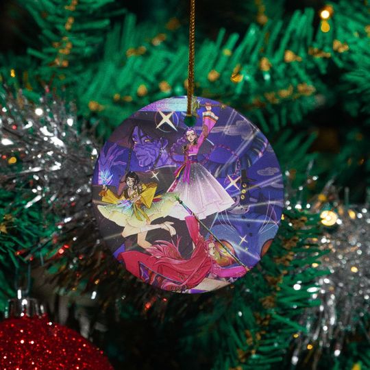 Discover Saja Boys Hunters Anime Ceramic Ornament, Kpop Music Custom Gift, Christmas Tree Decor, Personalized Demon Figurine