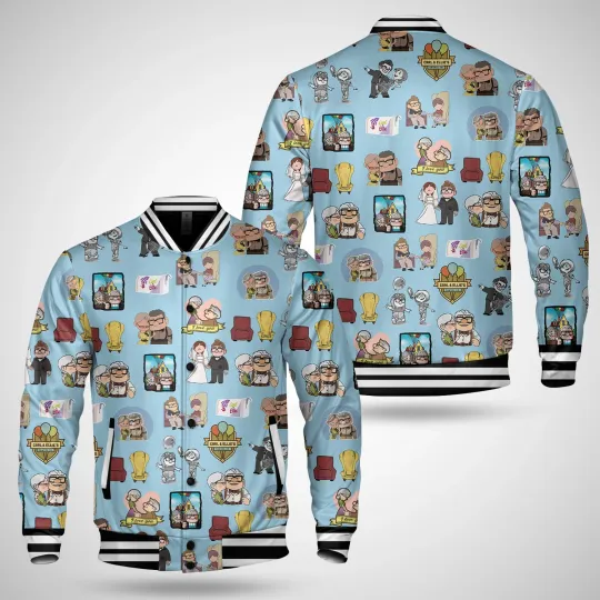 Pixar Up Carl and Ellie Happiness Growing With You Jacket