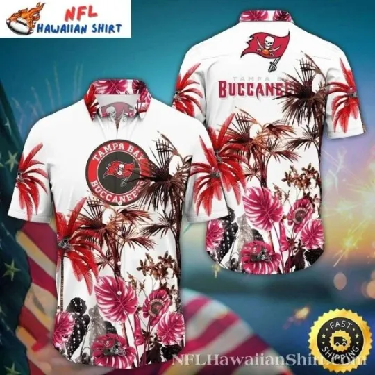 Discover Tampa Bay Football Palm Shadows football Hawaiian Shirt, Gift for Fan
