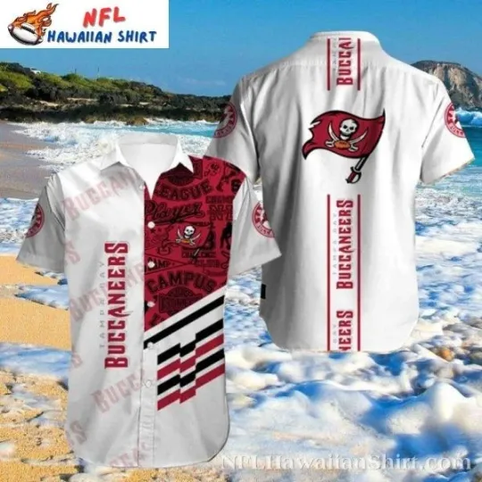 Discover Tampa Bay Football Collegiate Tribute Hawaiian Shirt, Gift for Fan