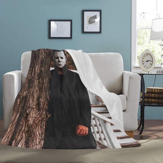Discover HUGE BEST PRICE Horror Fleece Blanket Halloween Travelling Birthday Gifts Valentines Day