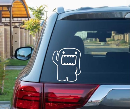 Discover Domo Kun Bumper Window Vinyl Decal JDM Stickers For Cars Trucks SUV Van Laptop Macbook iPad Tablet