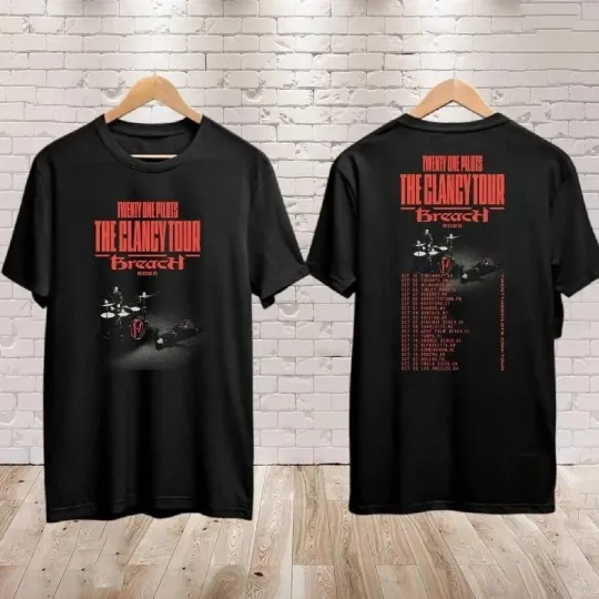 Discover Pilotss The Clancy Tour 2025 Double Sided T-Shirt