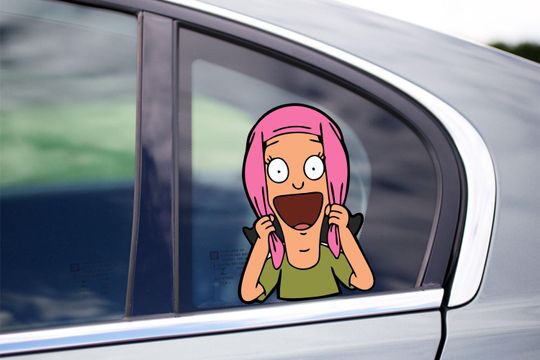 Happy Louise Bob's Burgers Peel & Stick Wall Decal