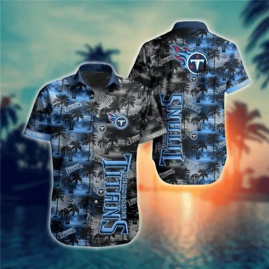 Discover Tennessee Football Palm Horizon Hawaiian Shirt, Gift for Fan