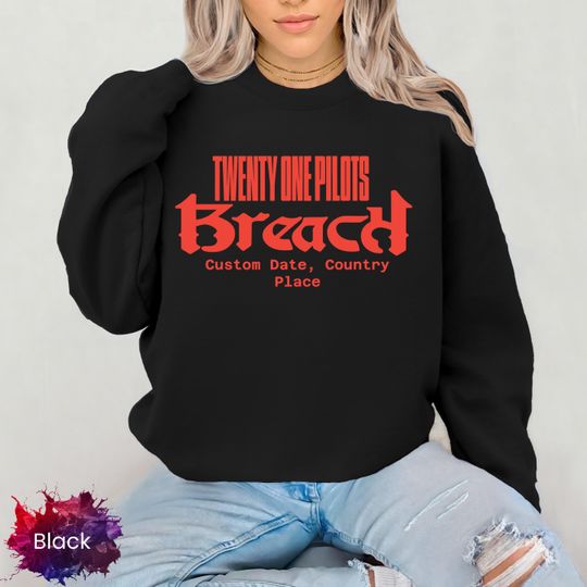 Pilotss Band Sweatshirt Clancy Album Tour Merch Alternative Rock