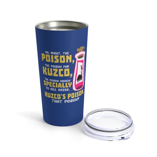 The Emperor's New Groove 20oz Tumbler, Krock Insulated Cup, Oh Right The Poison, Villains Stainless Bottle, Drinking Around The World Mug