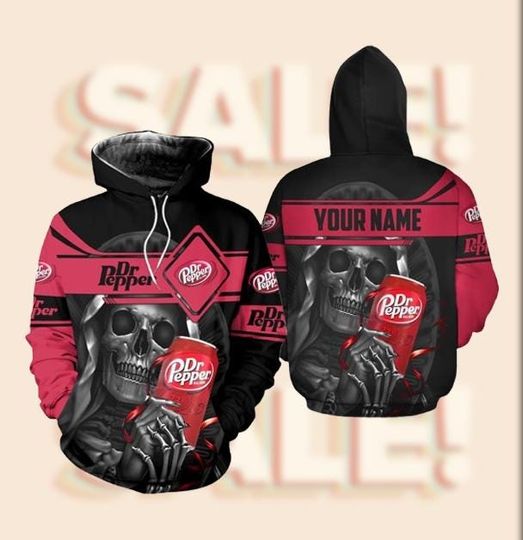 Grim Reaper Skull 3D Hoodie, Gift for men and women