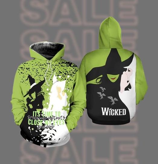 Discover Wicked 3D Hoodie, Halloween Gift for men and women