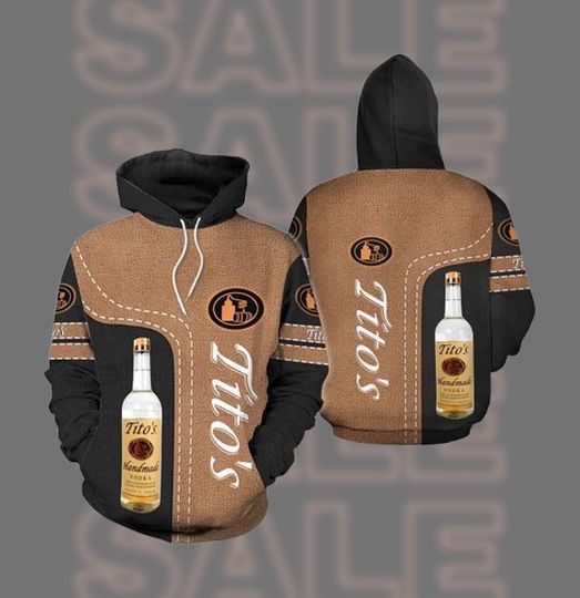 Liquor Bottle 3D Hoodie, Party Drinking Hoodie, Gift for men and women