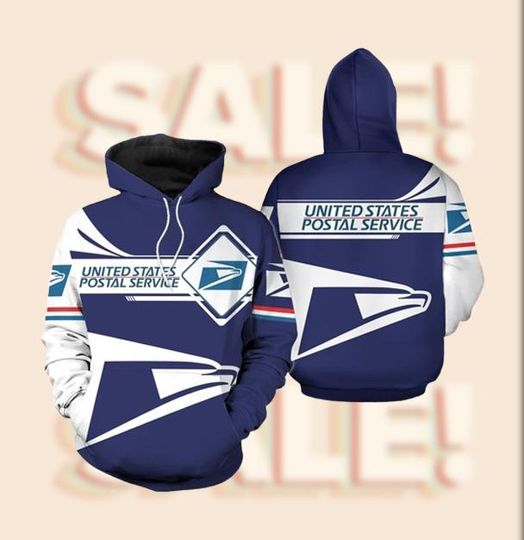 Discover Postal Worker 3D Hoodie, Delivery Uniform Hoodie, Mail Carrier Appreciation Gift