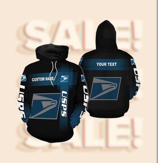 Discover Personalized Postal Worker 3D Hoodie, Delivery Uniform Hoodie, Mail Carrier Appreciation Gift