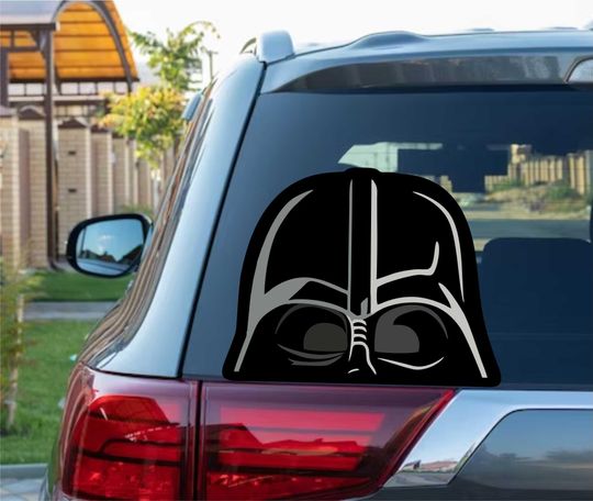 Darth Vader Peeking Peek Peekabo Peekers Bumper Window Vinyl Decal Disney Star Wars Movie Stickers