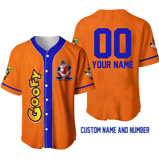 Discover New Disney Moana Princess Customized Name Baseball Jersey Outdoor Sports Style Casual Wear Unisex Personalized Tops