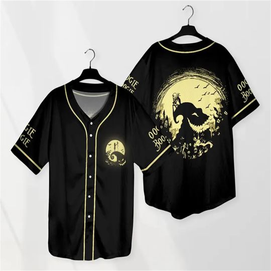 Discover Pumpkin King Baseball Jersey Shirt Youth Jersey Disney Sportswear Before Nightmare Basketball Jersey Shirt Gift