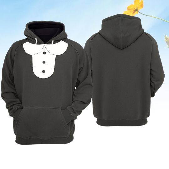 Gothic Girl Costume Hoodie, Wednesday-Inspired 2 Cosplay Hoodie, Spooky Gothic Hoodie For Halloween, Movie Series Costume Hoodie Adult