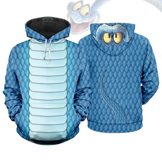 Zootopia 2 Snake Costume Hoodie, Gary De'Snake Villain Cosplay Hoodie, Zootopia 2 Cosplay 3D Tshirt, Disney Costume Cosplay Gift