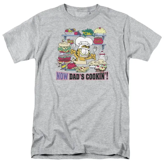 Discover Garfield Now Dad's Cooking T-Shirt / Tank
