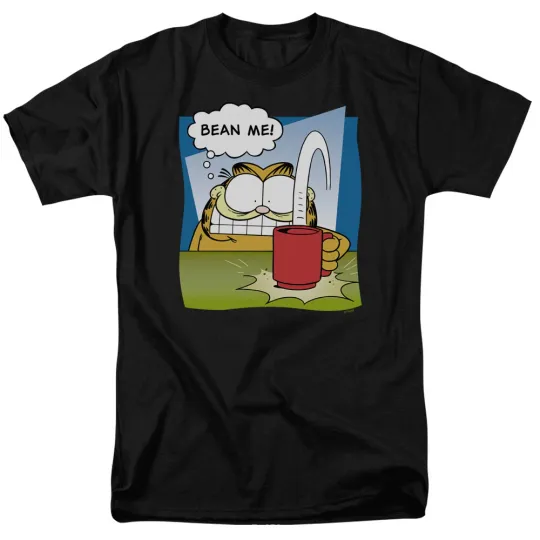 Garfield "Bean Me" T-Shirt - Regular or Tank - to 6X