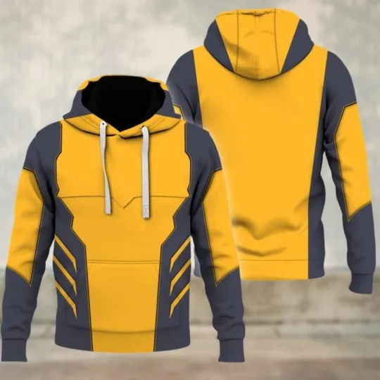 Discover Wolverine Cosplay Hoodie, Halloween Costume Wolverine Costume Hoodie Superhero