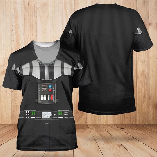 Darth Vader Costume Shirt, Star Wars Shirt, Halloween Cosplay, Anakin Skywalker Shirt, Galaxy's Edge Shirt, Disney Movie Tee