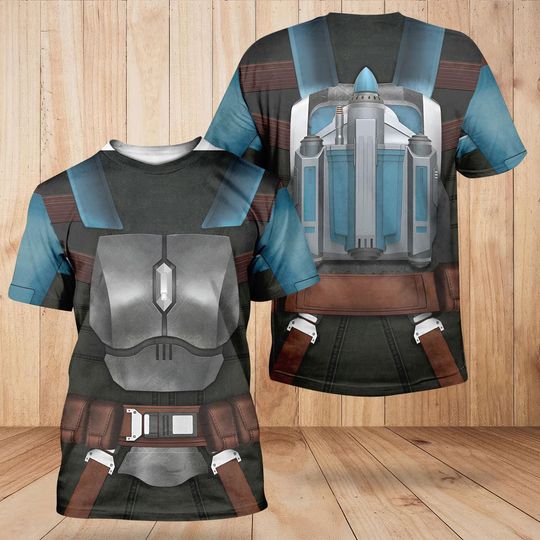 Bo-Katan Costume Shirt, Star Wars Shirt For Men, Warrior Fans Cosplay Shirt, The Mandalorian Vacation Shirt, Halloween Gift