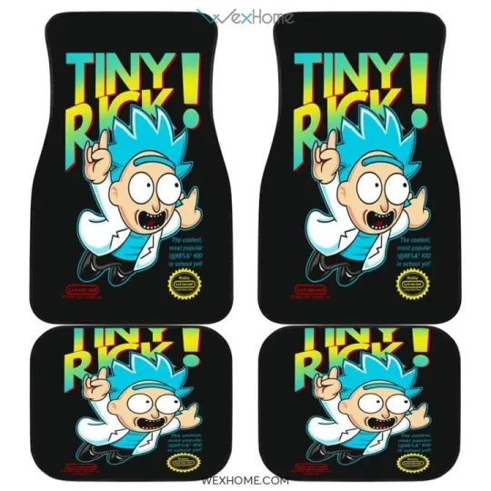 Rick and Rickandmorty Cartoon Car Floor Mats