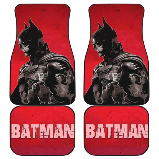 Batman Car Floor Mats for SUV, Sedan, Truck - Superhero Movie